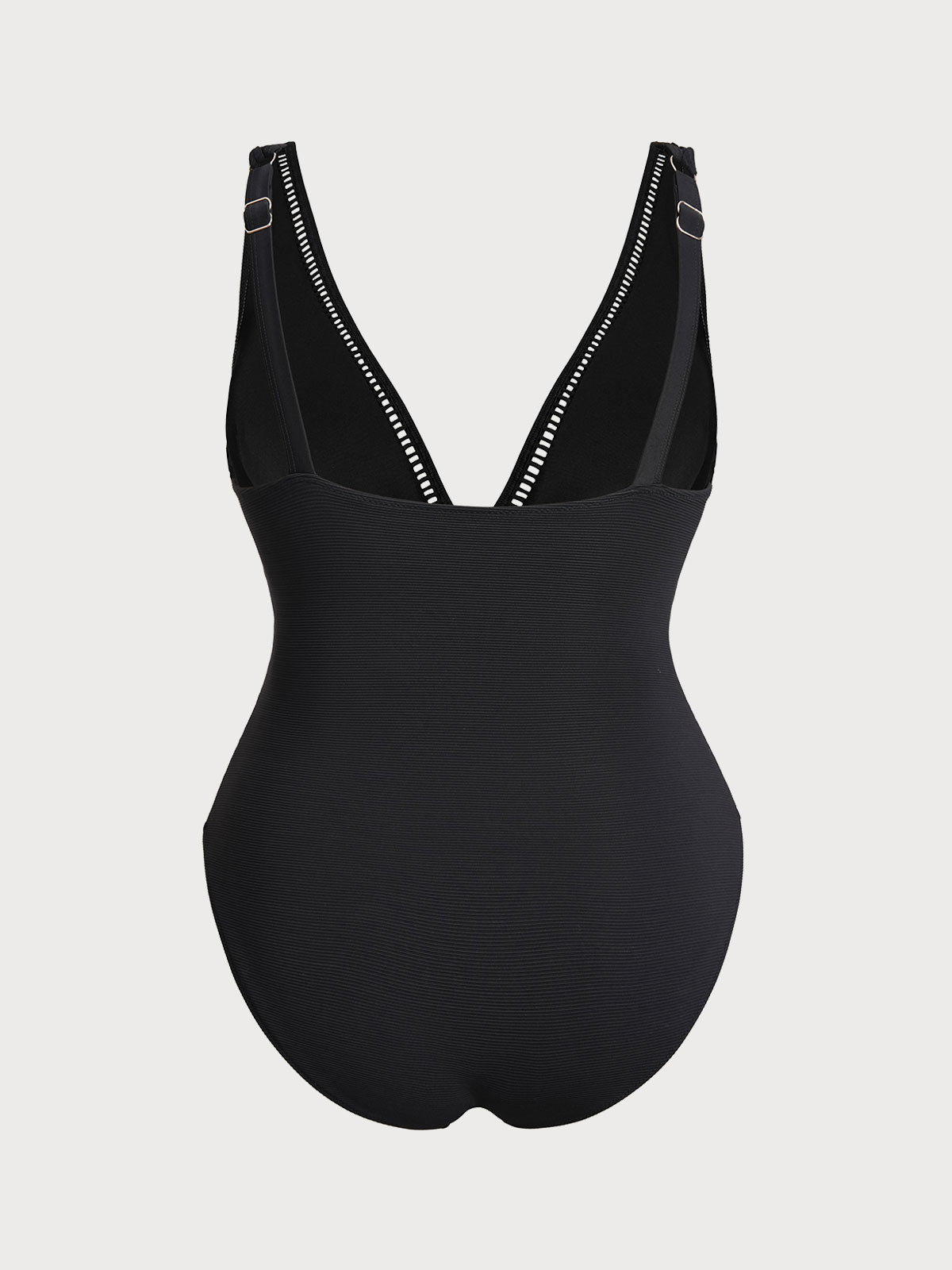 Women Knitted Nylon One Pieces Swimwear Sustainable Plus Size One-Pieces - BERLOOK