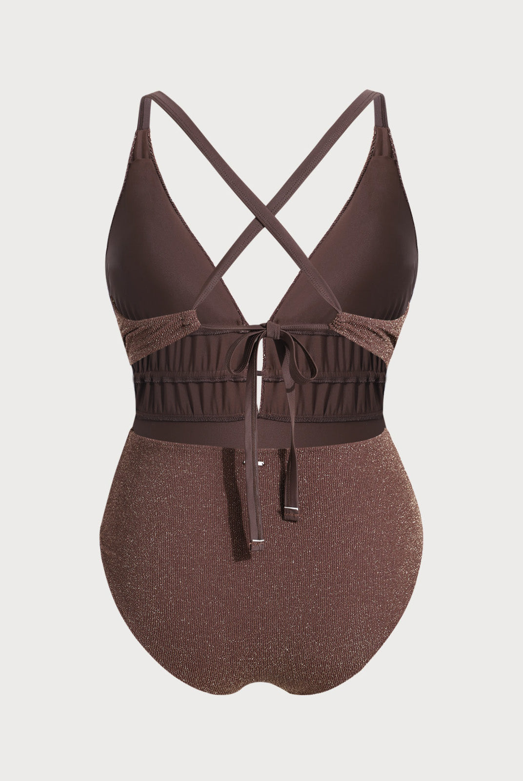 Women Knitted Nylon One Pieces Swimwear Sustainable Plus Size One-Pieces - BERLOOK