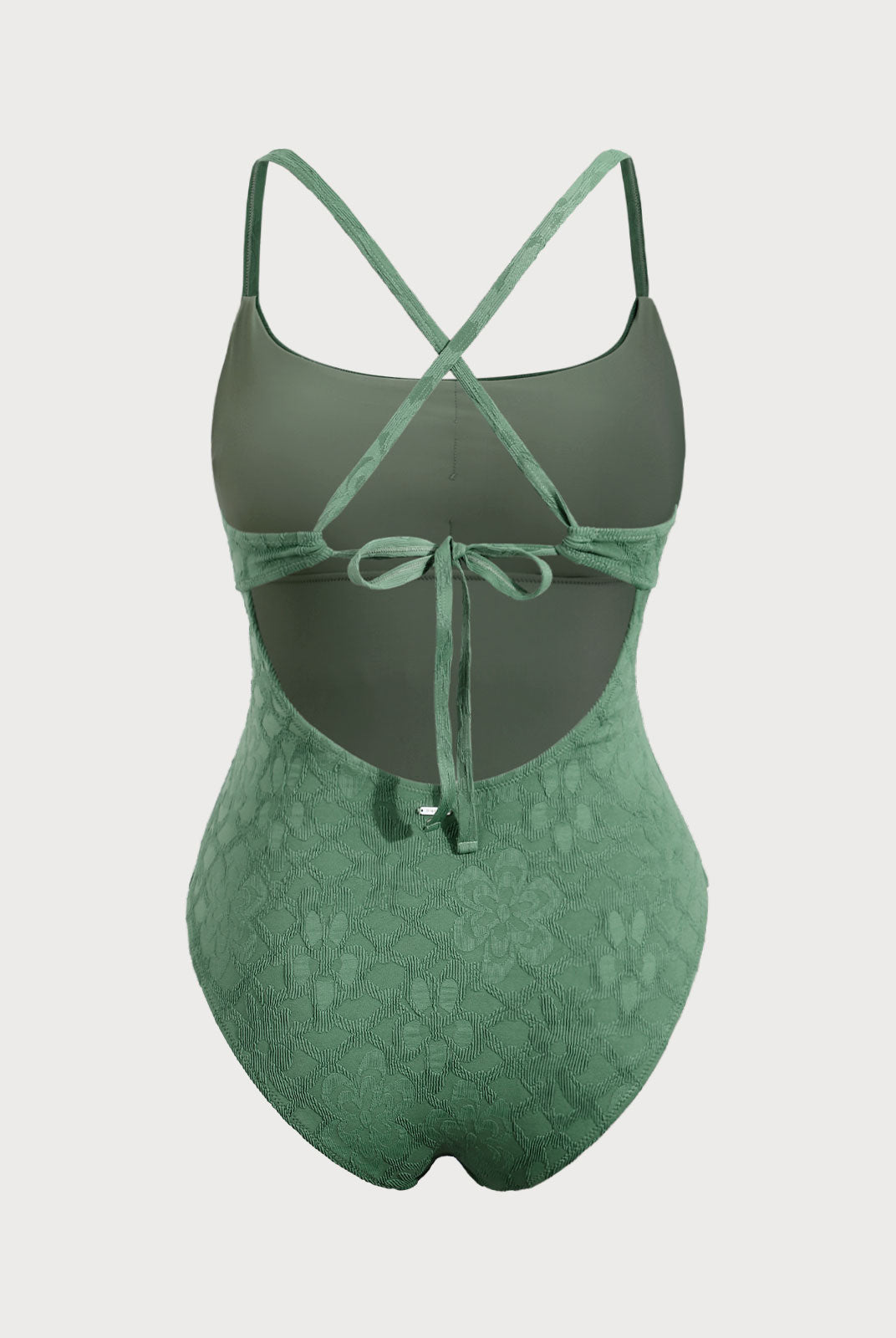 Women Knitted Nylon One Pieces Swimwear Sustainable Plus Size One-Pieces - BERLOOK