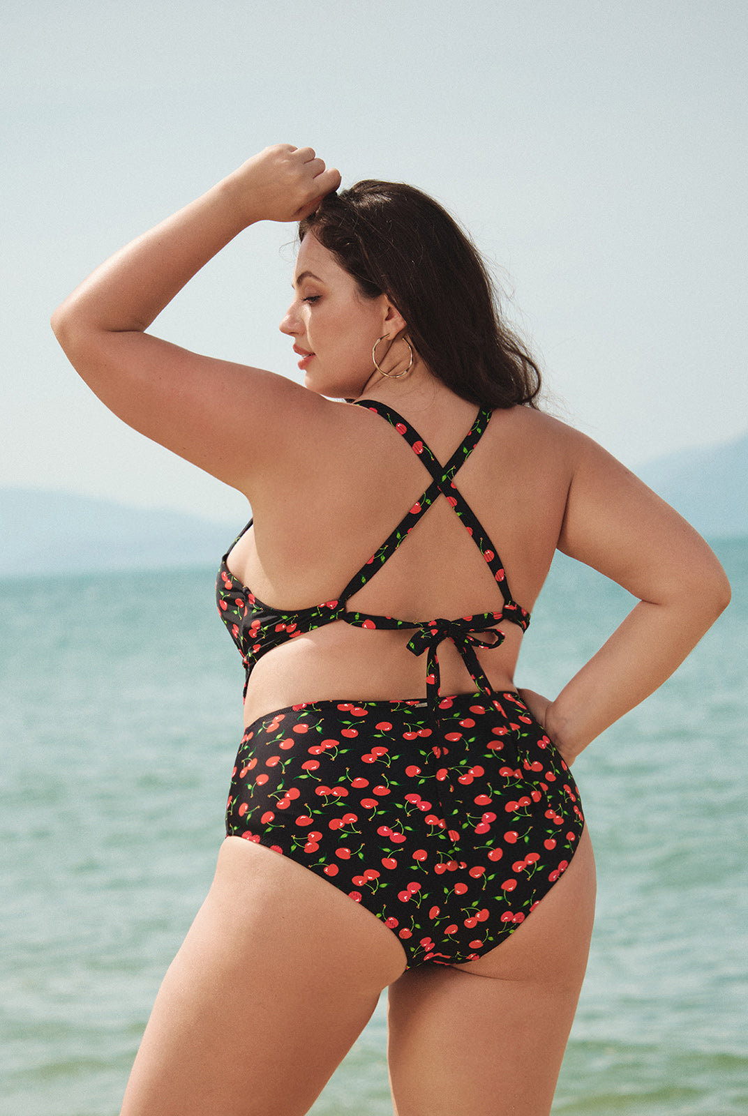 Women Knitted Nylon One Pieces Swimwear Sustainable Plus Size One-Pieces - BERLOOK