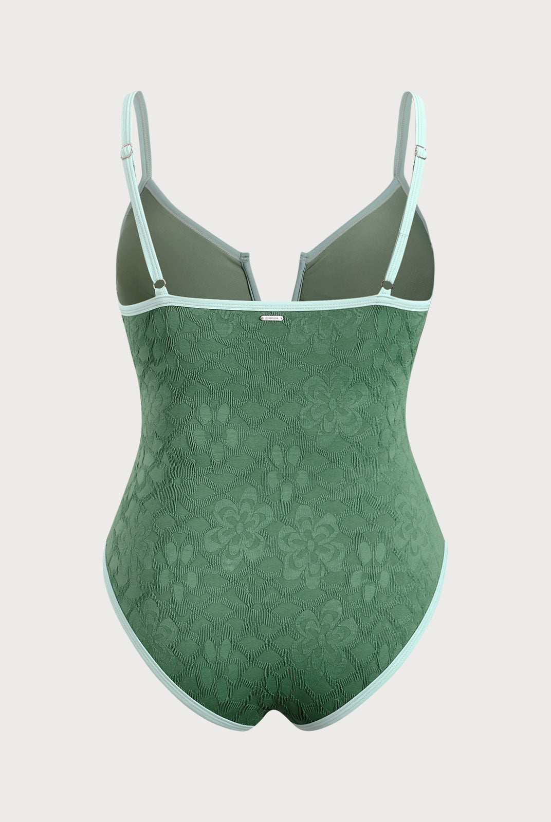 Women Knitted Nylon One Pieces Swimwear Sustainable Plus Size One-Pieces - BERLOOK