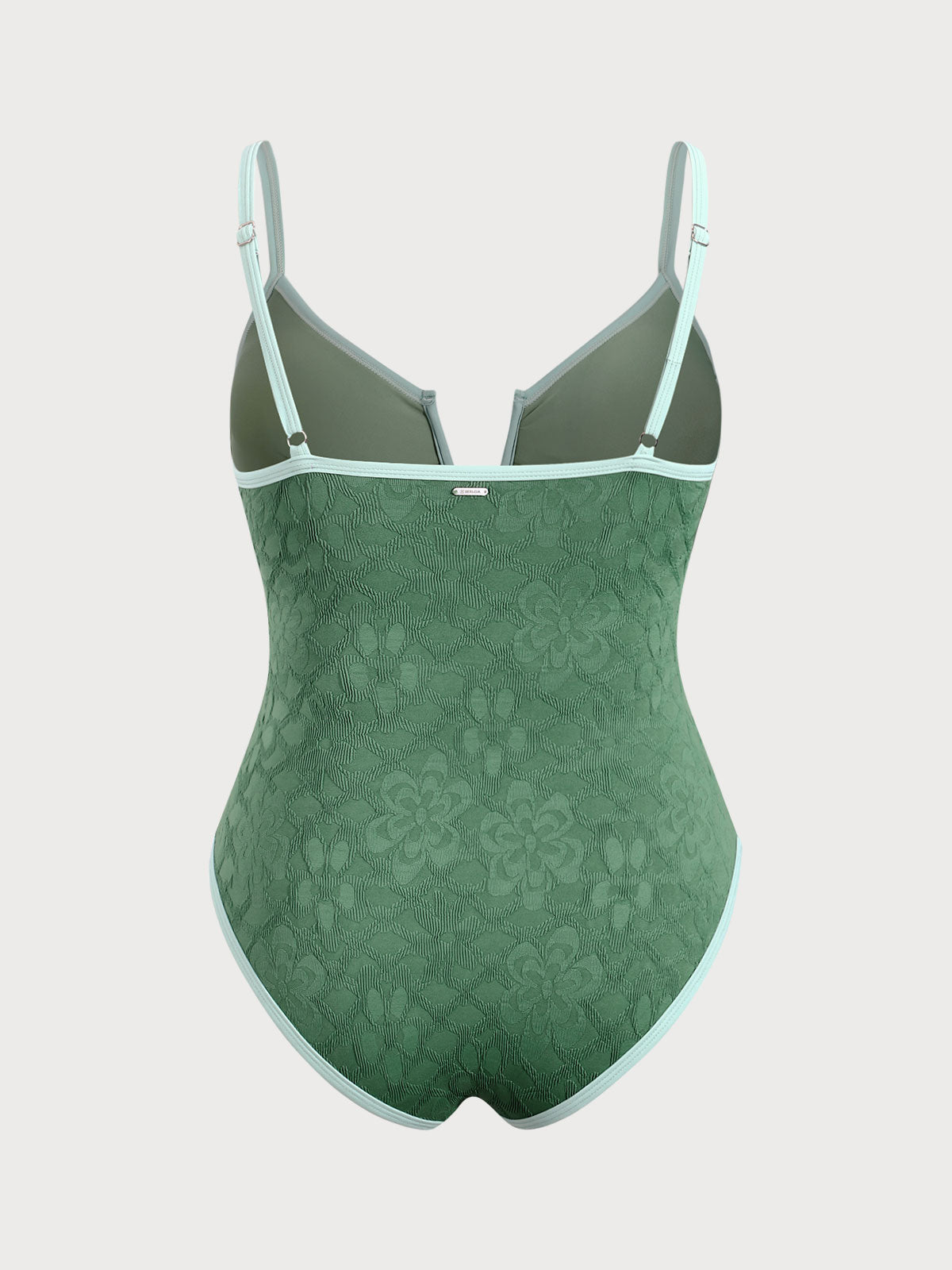 Women Knitted Nylon One Pieces Swimwear Sustainable Plus Size One-Pieces - BERLOOK