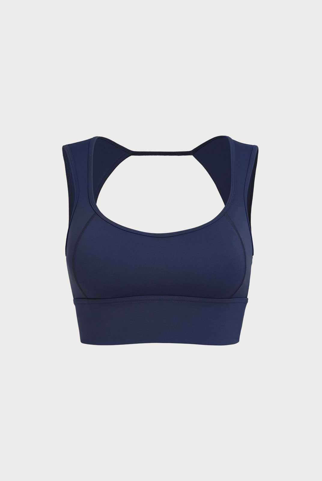 Women Knitted Nylon Sports Bras Sustainable Yoga Tops - BERLOOK