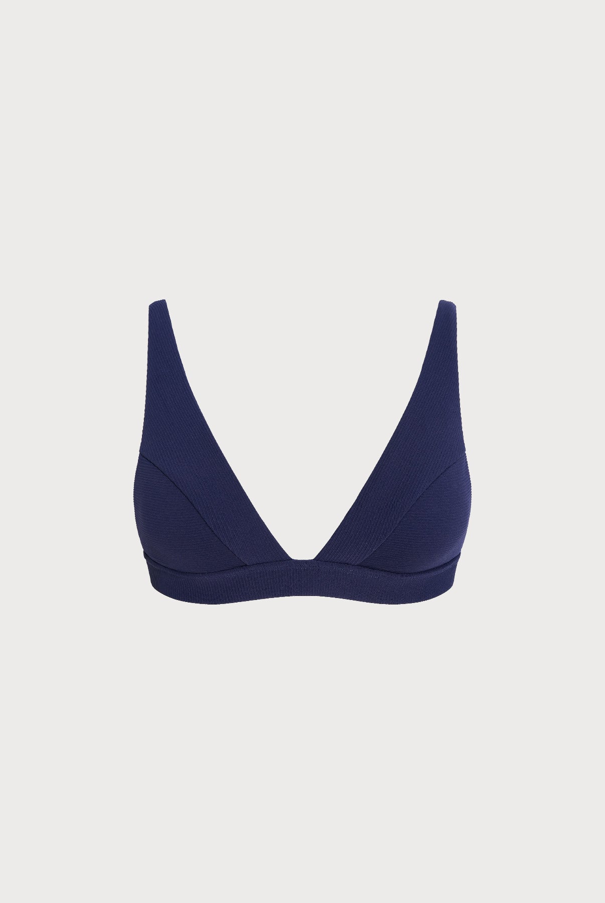 Women Knitted Nylon Surf tops Navy Sustainable Surfing Clothes - BERLOOK