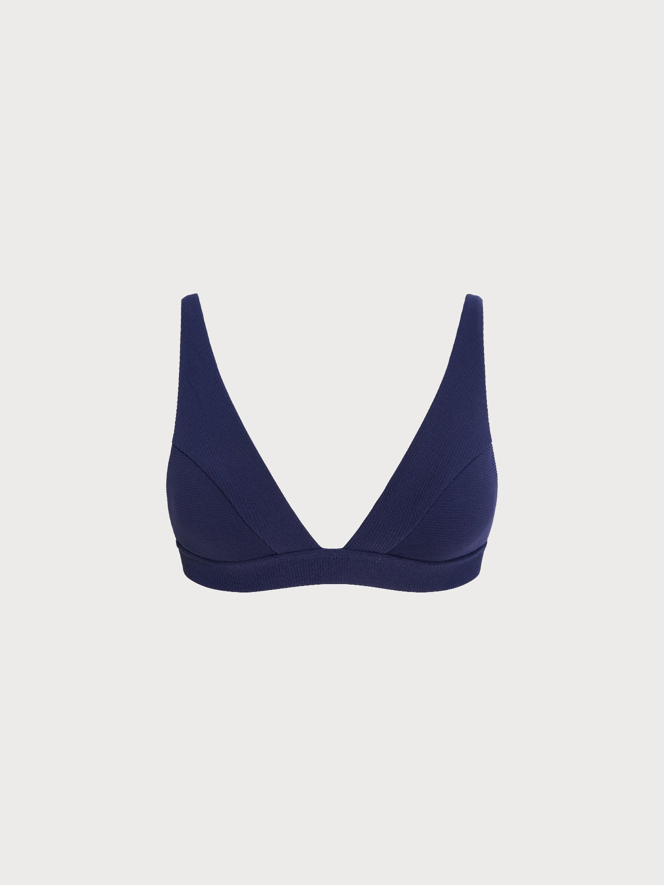 Women Knitted Nylon Surf tops Navy Sustainable Surfing Clothes - BERLOOK