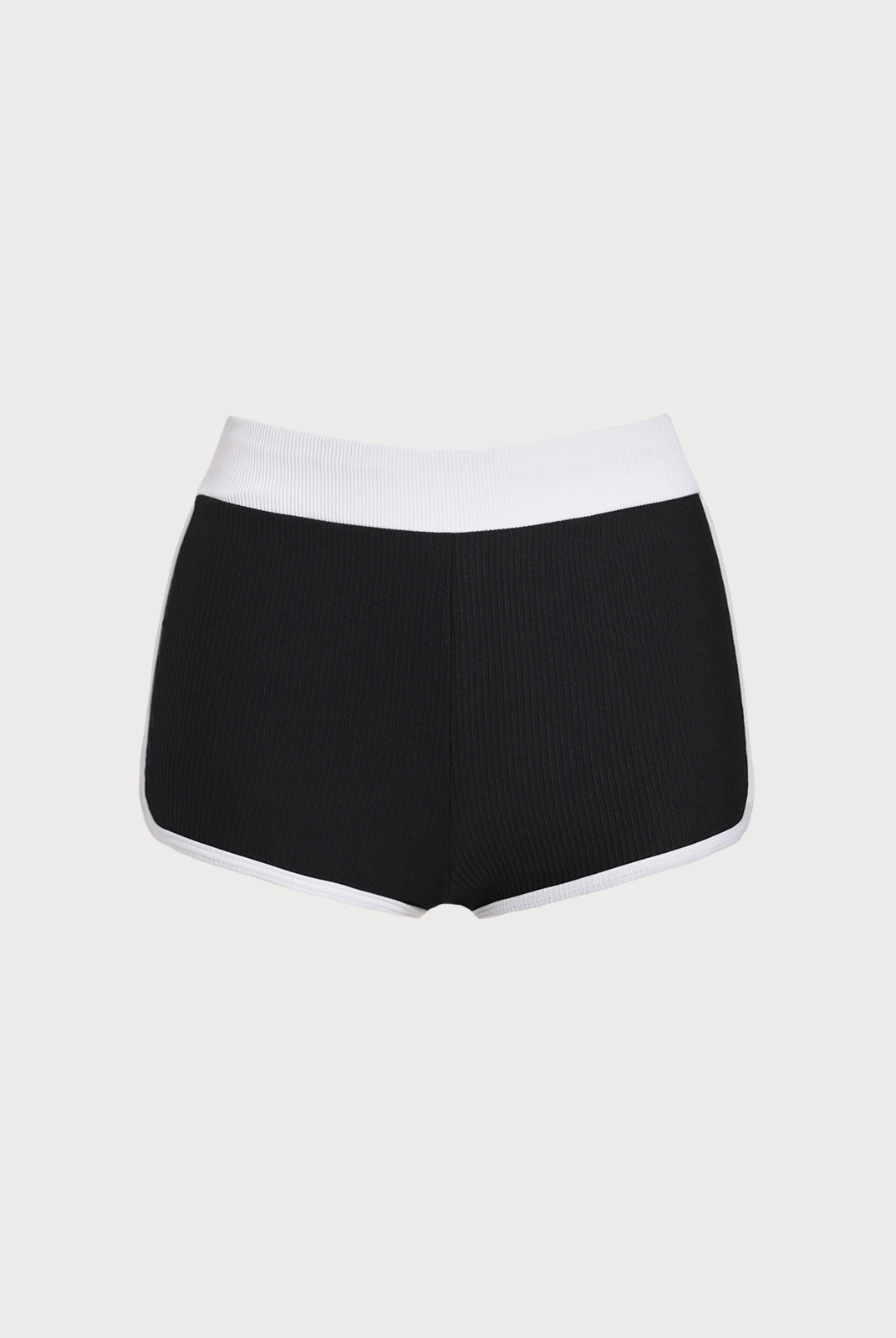 Women knitted nylon surfing bottoms Black Sustainable Surfing Clothes - BERLOOK