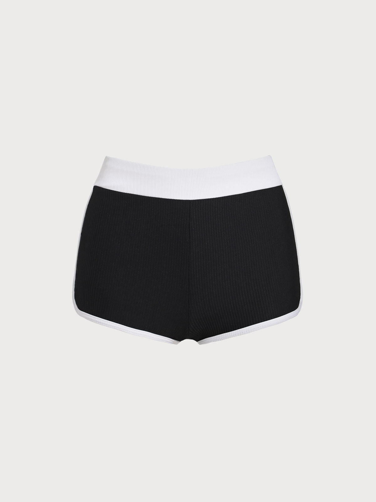 Women knitted nylon surfing bottoms Black Sustainable Surfing Clothes - BERLOOK