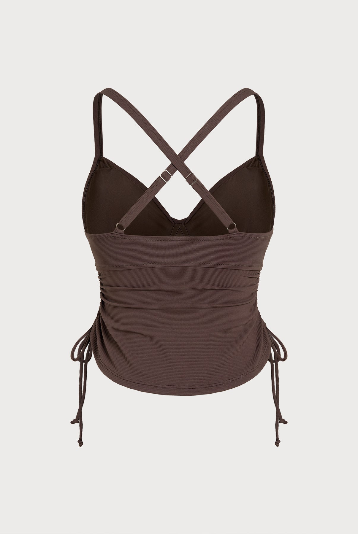 Women Knitted Nylon Tankini Tops Sustainable Plus Size Tankinis - BERLOOK