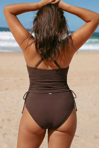 Women Knitted Nylon Tankini Tops Sustainable Plus Size Tankinis - BERLOOK