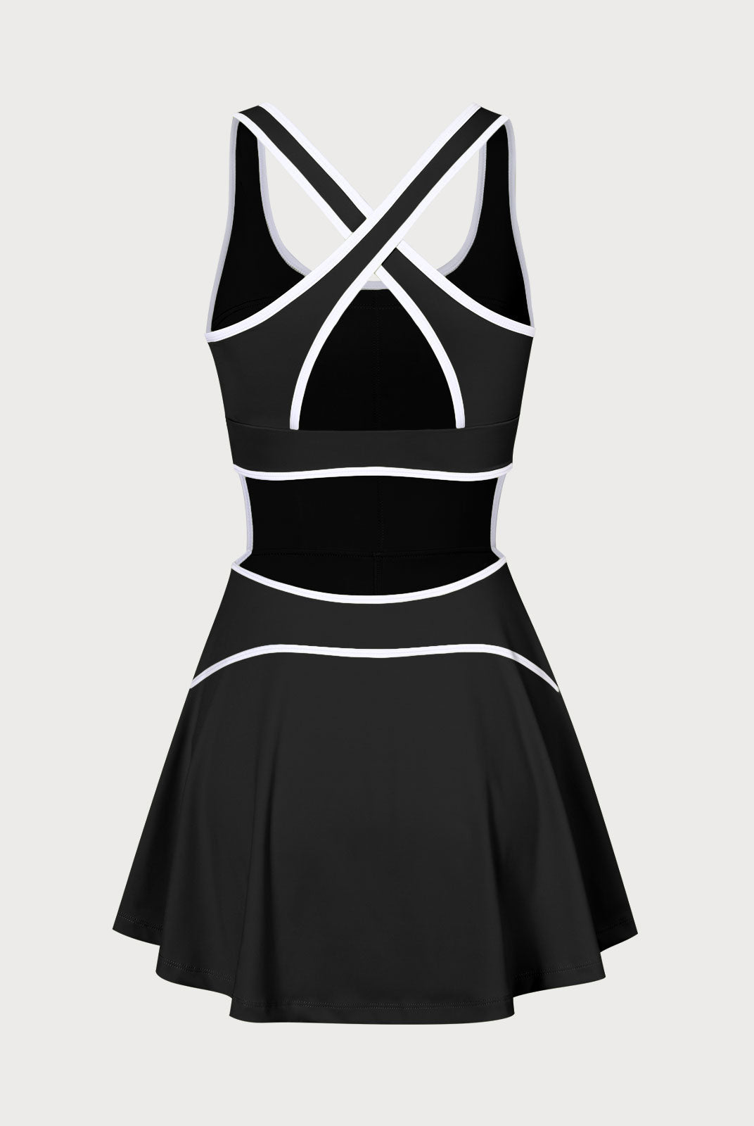 Women Knitted Nylon Yoga Dress Sustainable Yoga Dresses&Yoga Jumpsuit - BERLOOK
