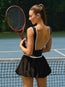 Women Knitted Nylon Yoga Dresses Sustainable Yoga Dresses&Yoga Jumpsuit - BERLOOK