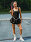 Women Knitted Nylon Yoga Dresses Sustainable Yoga Dresses&Yoga Jumpsuit - BERLOOK