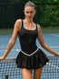 Women Knitted Nylon Yoga Dresses Sustainable Yoga Dresses&Yoga Jumpsuit - BERLOOK