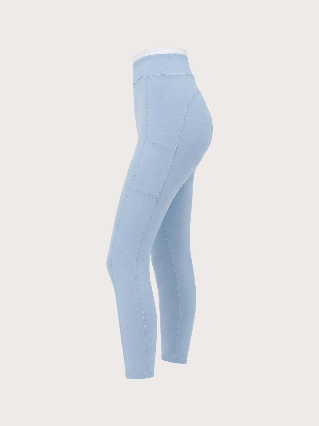 Women Knitted Nylon Yoga Leggings Sustainable Yoga Bottoms - BERLOOK