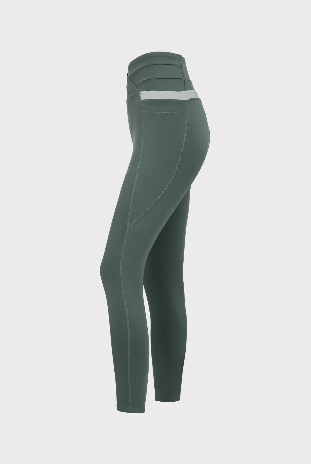 Women Knitted Nylon Yoga Leggings Sustainable Yoga Bottoms - BERLOOK