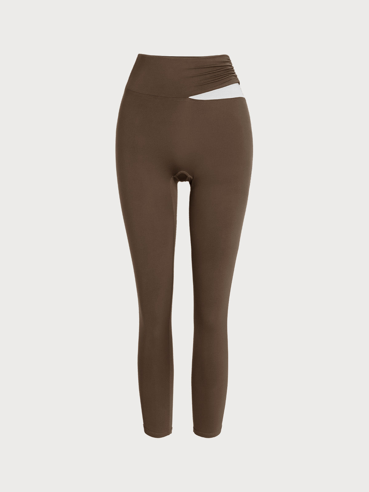 Women Knitted Nylon Yoga Leggings Sustainable Yoga Bottoms - BERLOOK