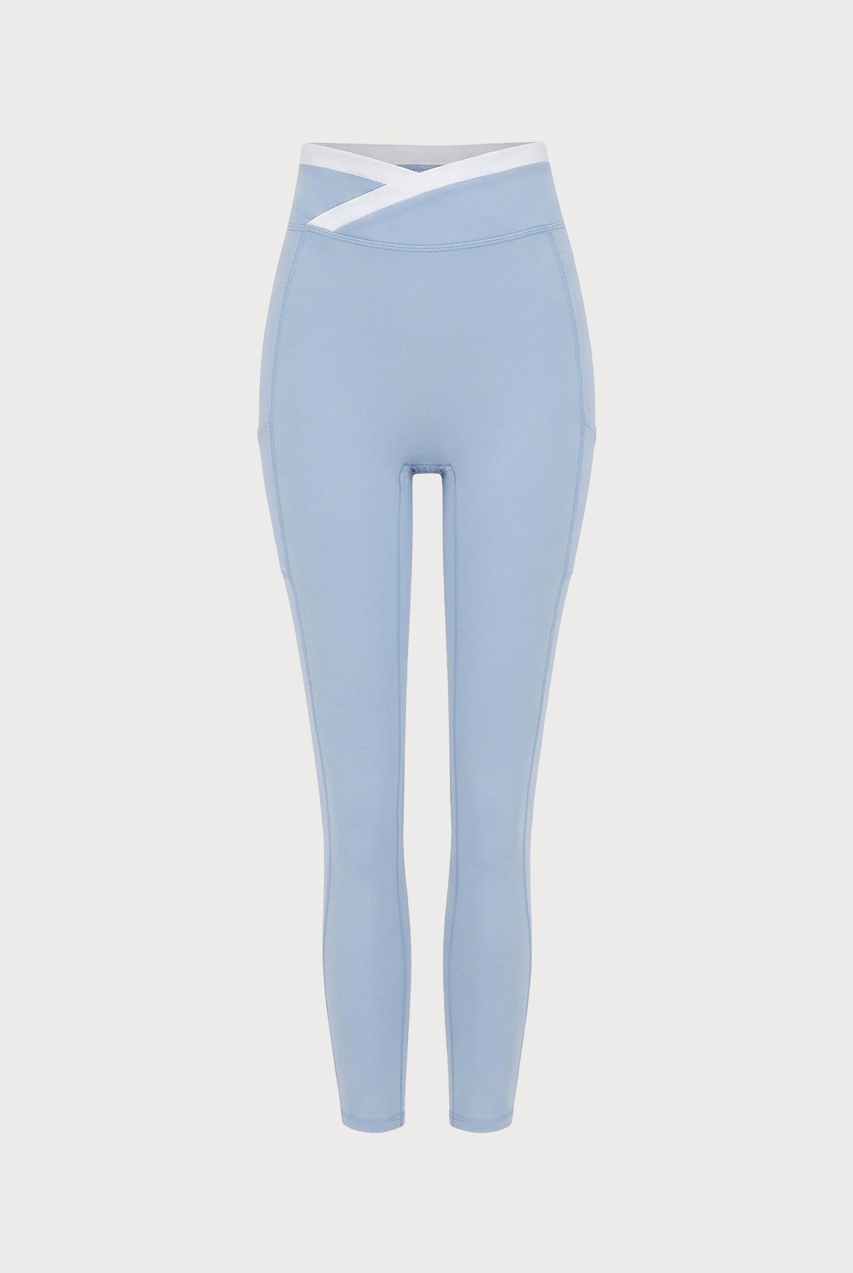Women Knitted Nylon Yoga Leggings Sustainable Yoga Bottoms - BERLOOK
