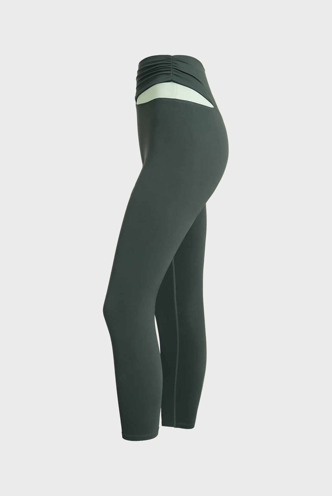 Women Knitted Nylon Yoga Leggings Sustainable Yoga Bottoms - BERLOOK