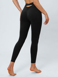Women Knitted Nylon Yoga Leggings Sustainable Yoga Bottoms - BERLOOK