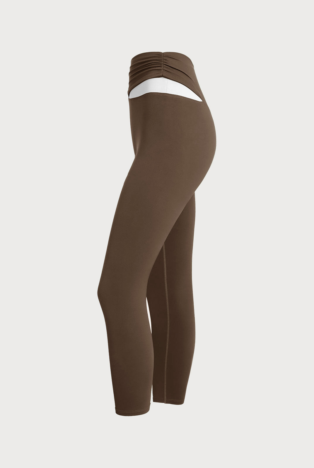 Women Knitted Nylon Yoga Leggings Sustainable Yoga Bottoms - BERLOOK