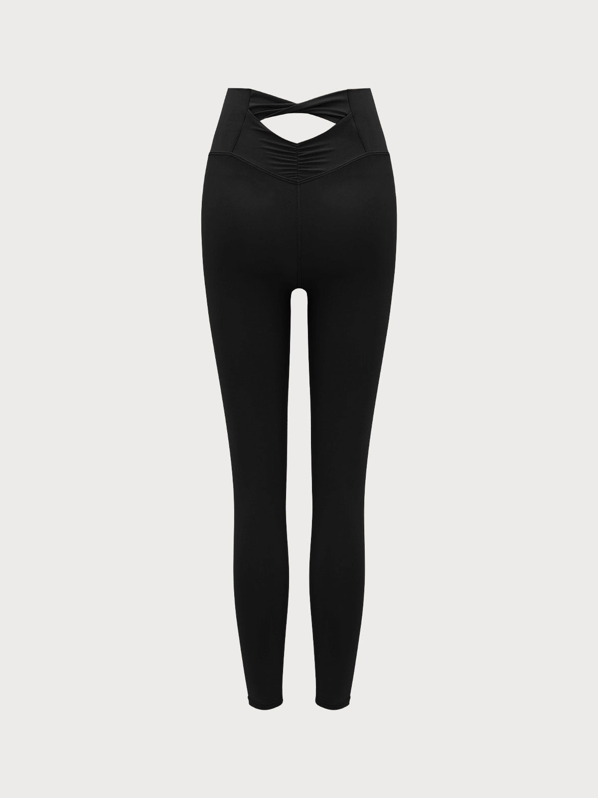 Women Knitted Nylon Yoga Leggings Sustainable Yoga Bottoms - BERLOOK