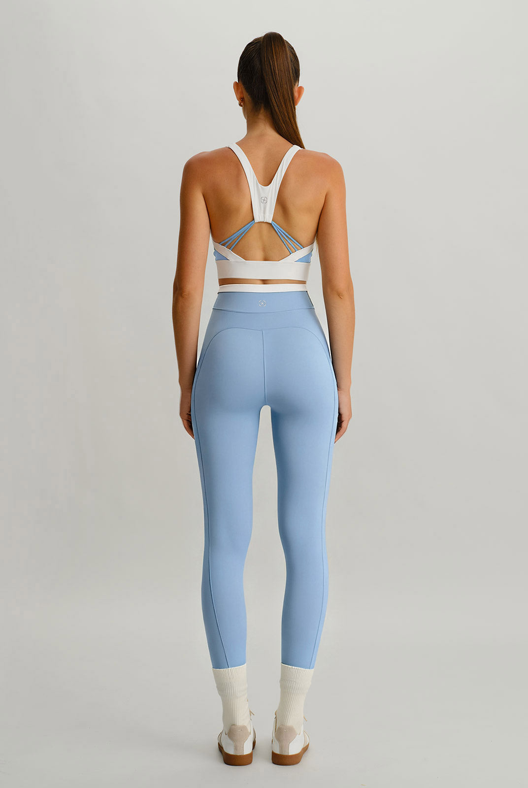 Women Knitted Nylon Yoga Leggings Sustainable Yoga Bottoms - BERLOOK