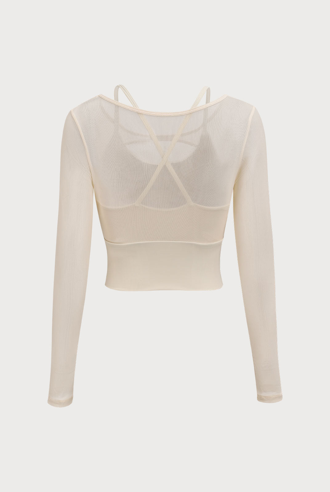 Women Knitted Nylon Yoga Long Sleeve Tops Sustainable Yoga Tops - BERLOOK