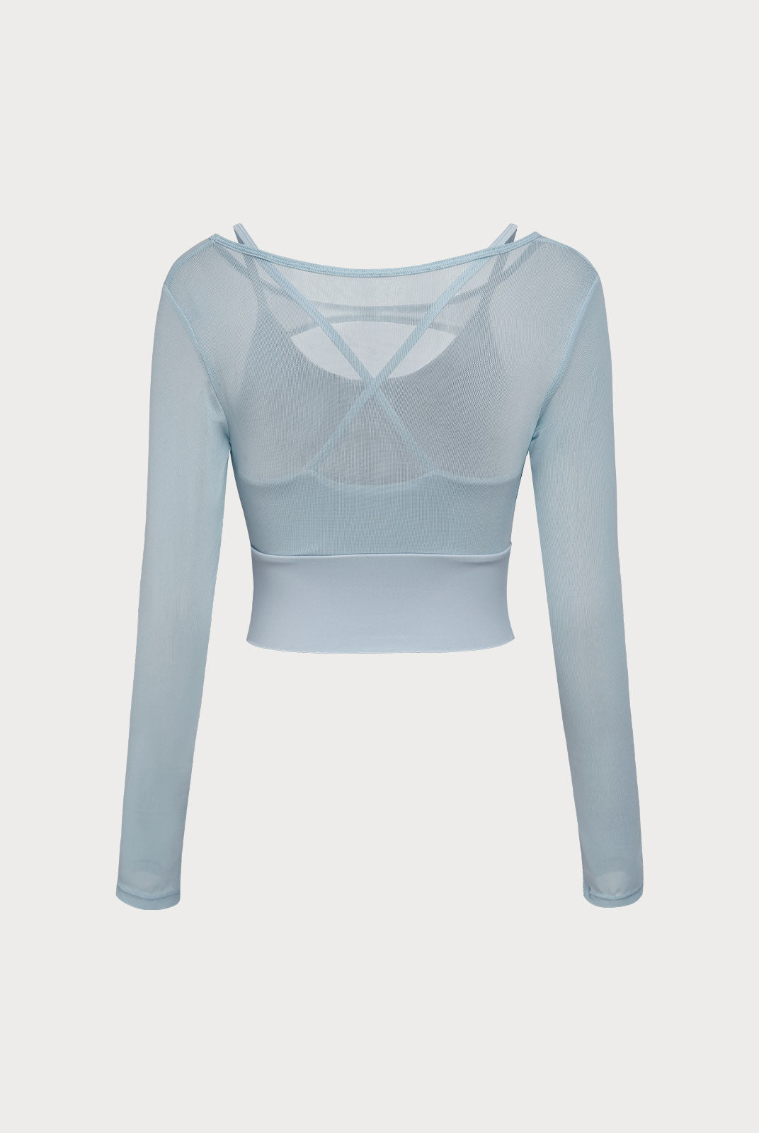 Women Knitted Nylon Yoga Long Sleeve Tops Sustainable Yoga Tops - BERLOOK