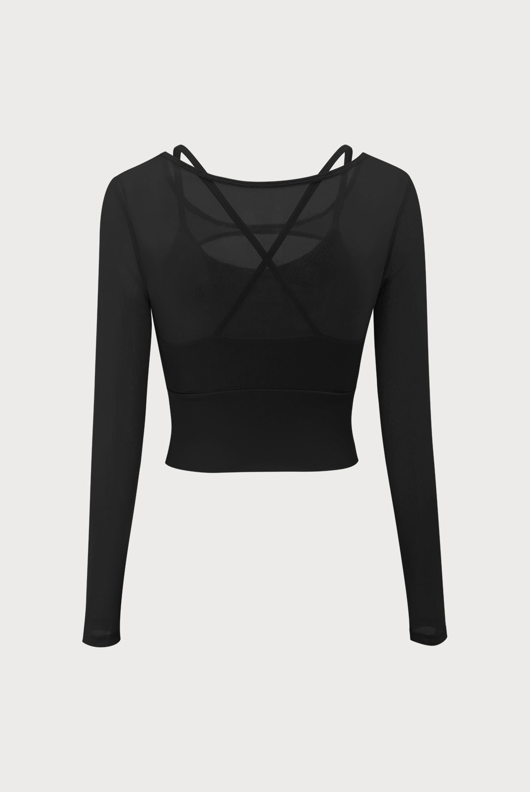 Women Knitted Nylon Yoga Long Sleeve Tops Sustainable Yoga Tops - BERLOOK