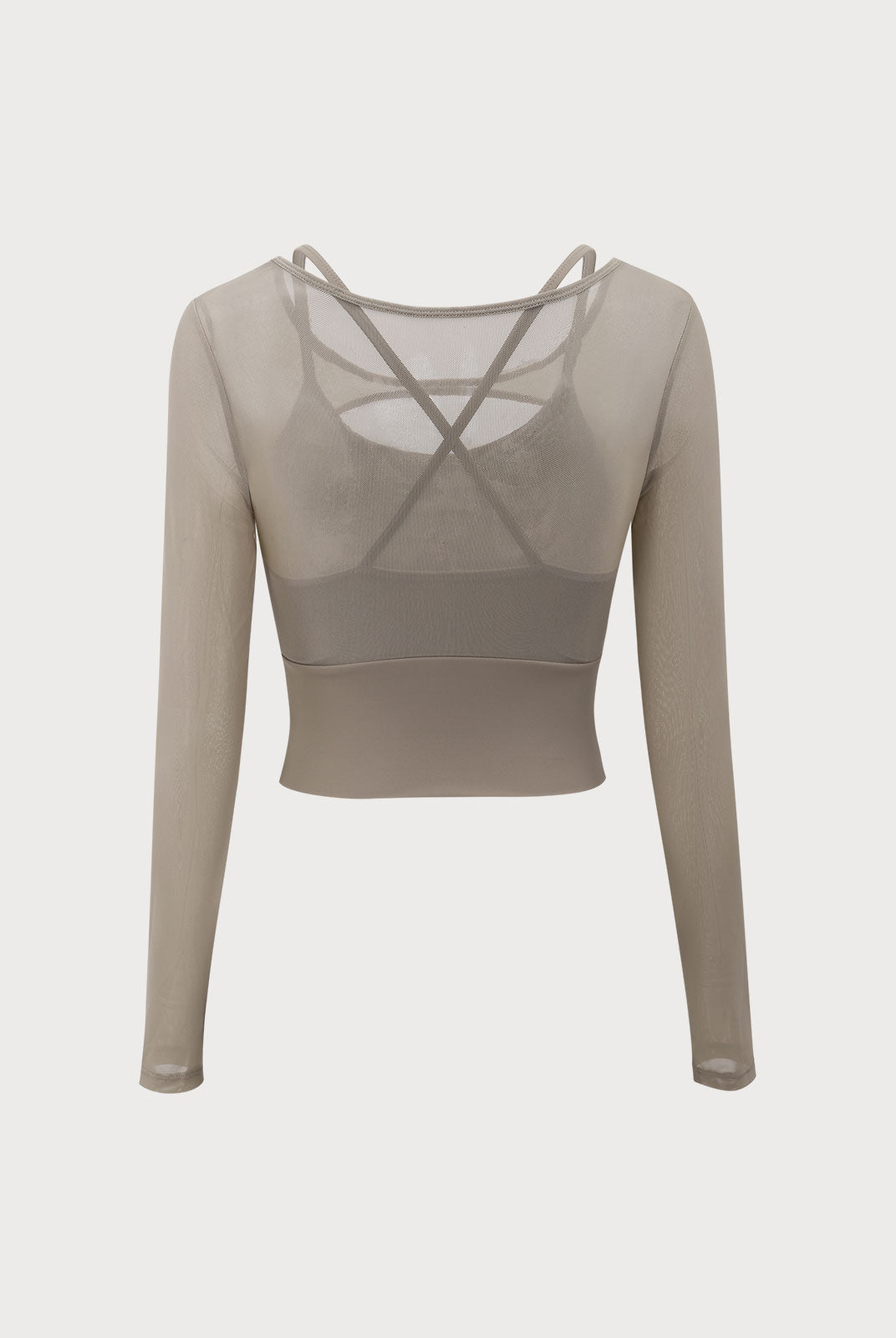 Women Knitted Nylon Yoga Long Sleeve Tops Sustainable Yoga Tops - BERLOOK