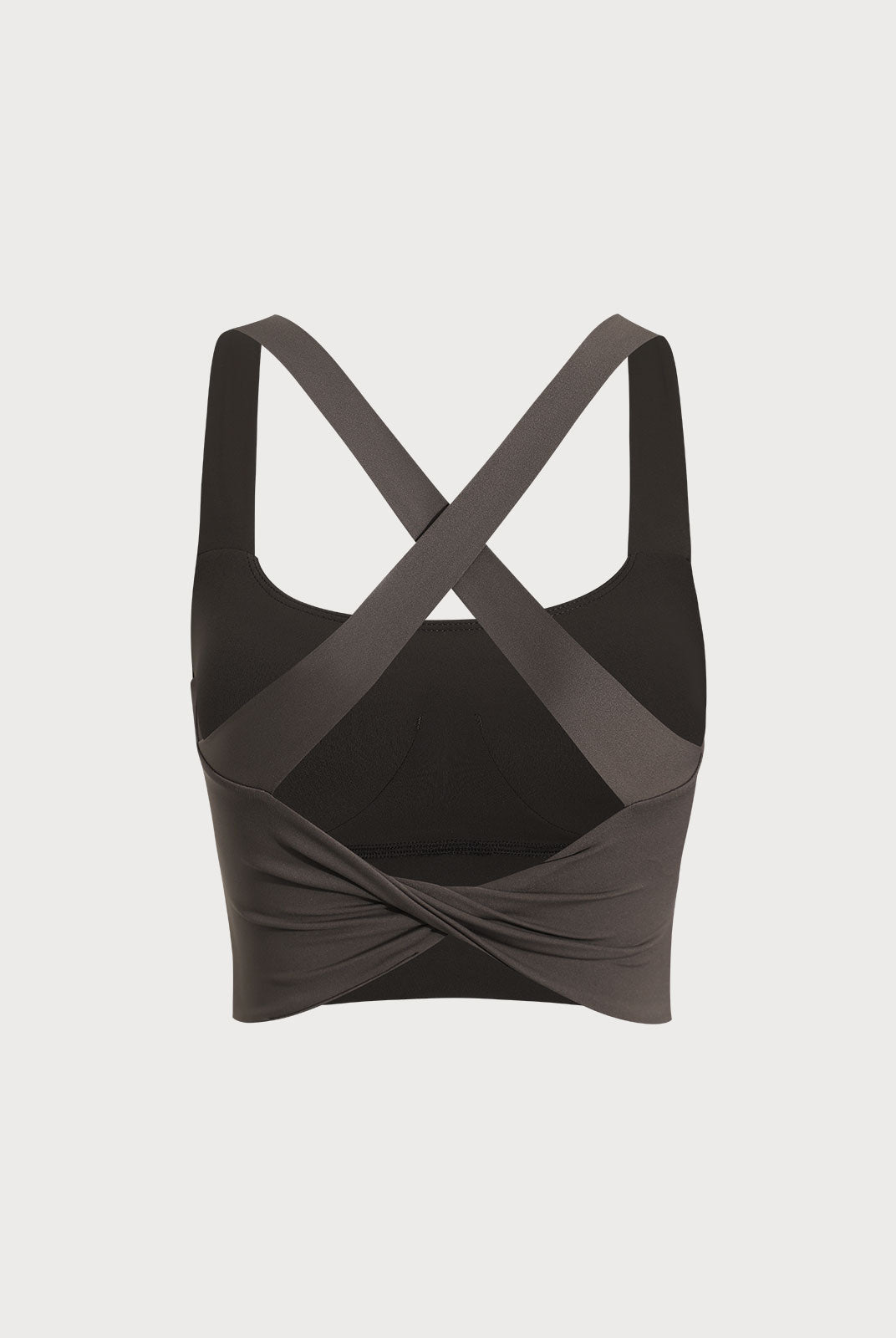 Women Knitted Nylon Yoga Sports Bras Sustainable Yoga Tops - BERLOOK