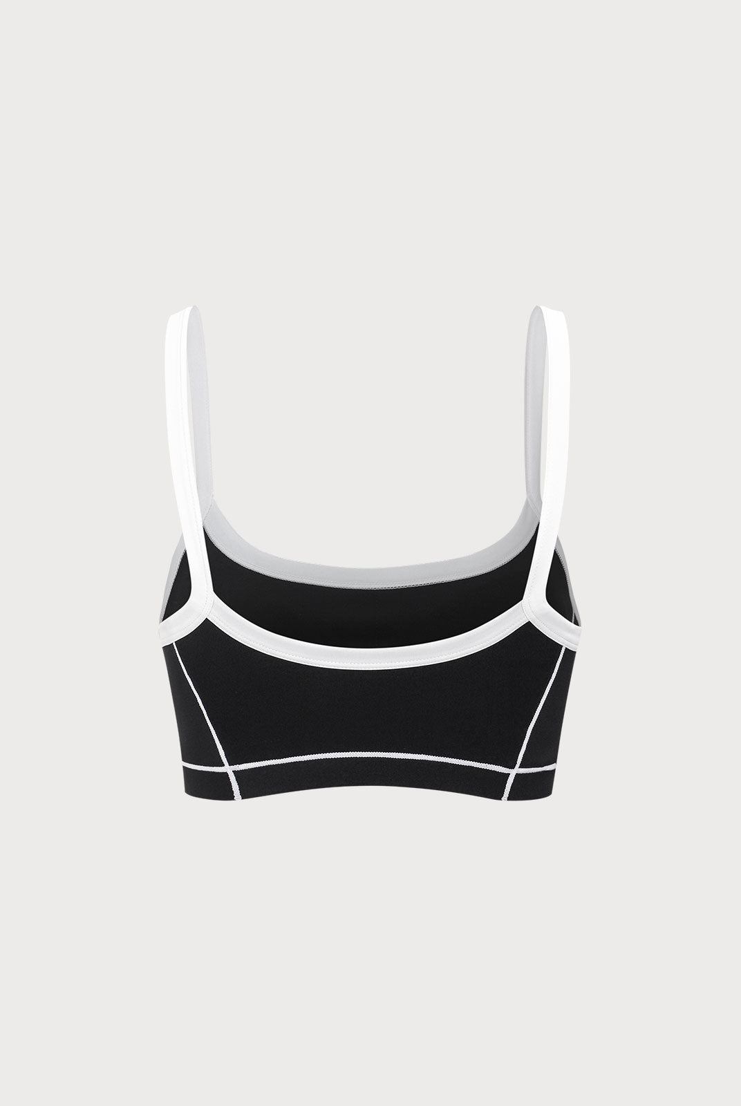 Women Knitted Nylon Yoga Sports Bras Sustainable Yoga Tops - BERLOOK