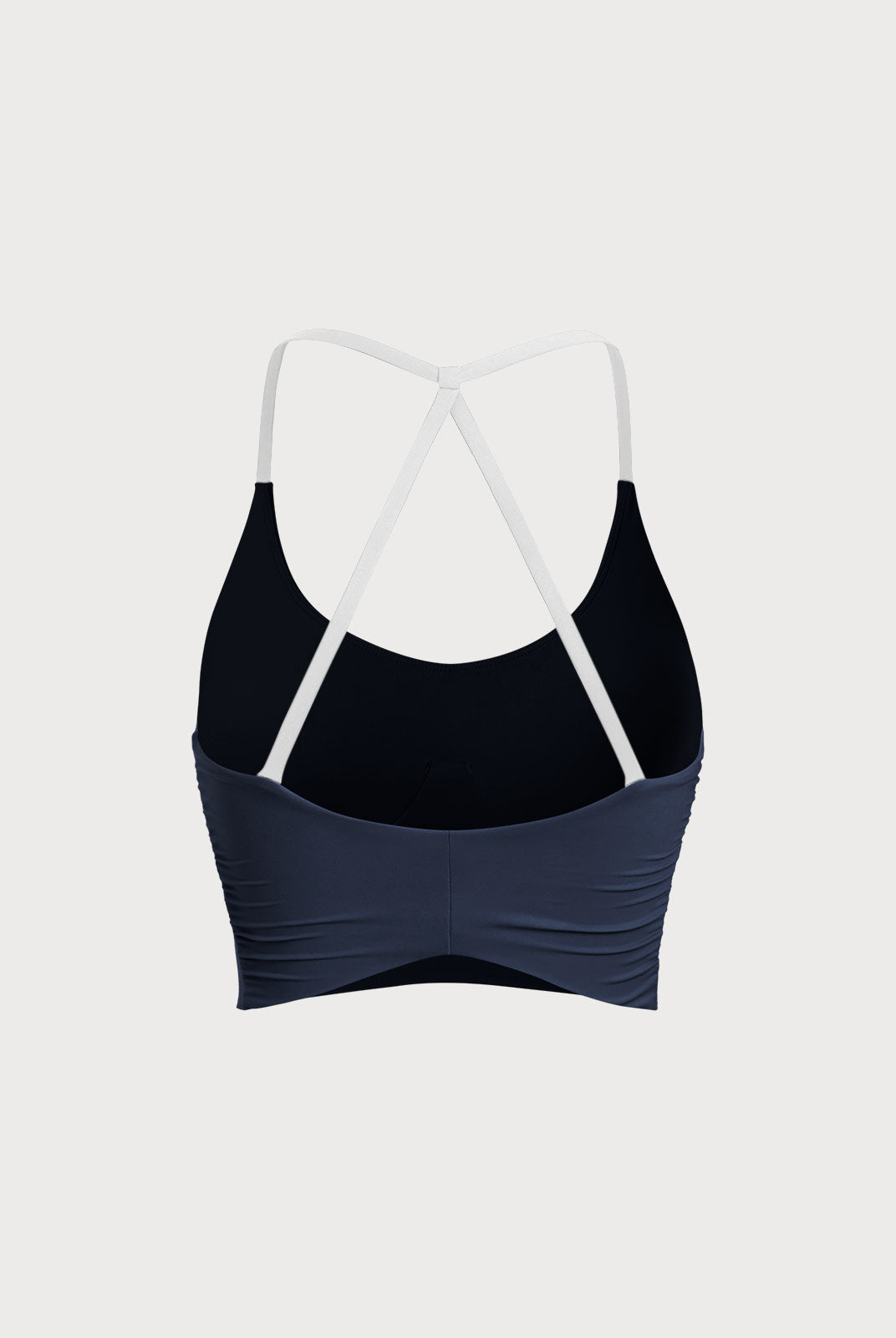 Women Knitted Nylon Yoga Sports Bras Sustainable Yoga Tops - BERLOOK