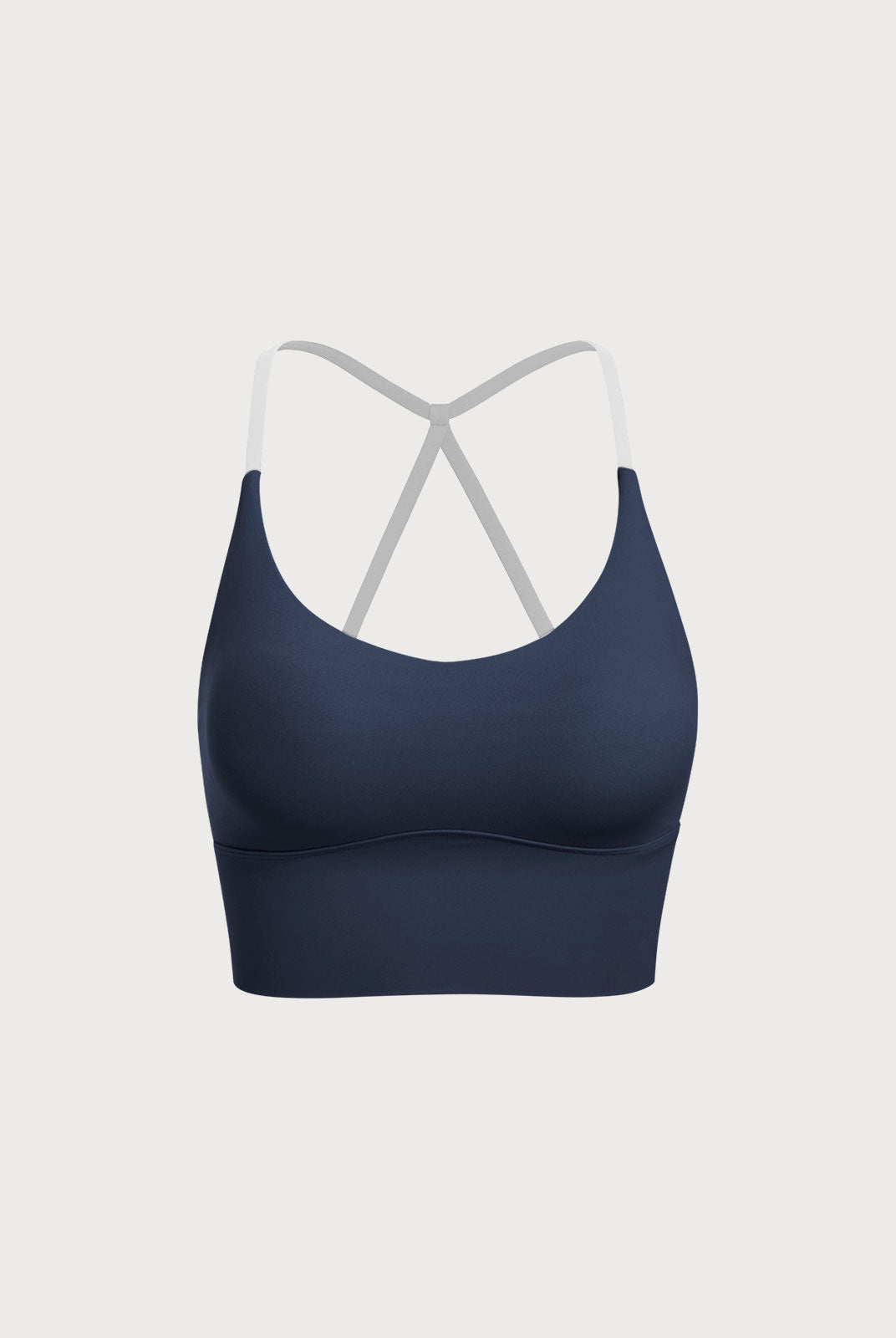 Women Knitted Nylon Yoga Sports Bras Sustainable Yoga Tops - BERLOOK