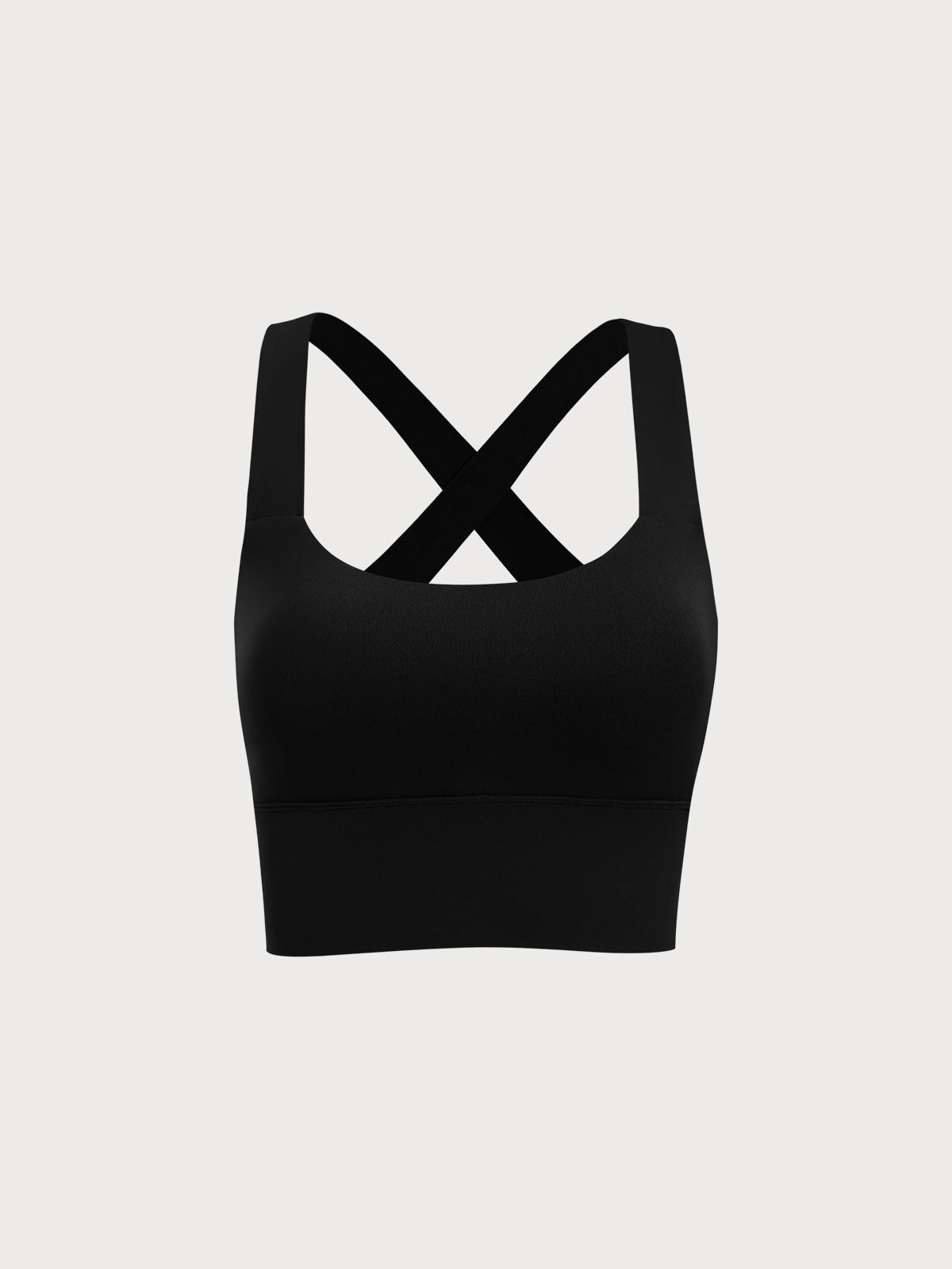 Women Knitted Nylon Yoga Sports Bras Sustainable Yoga Tops - BERLOOK