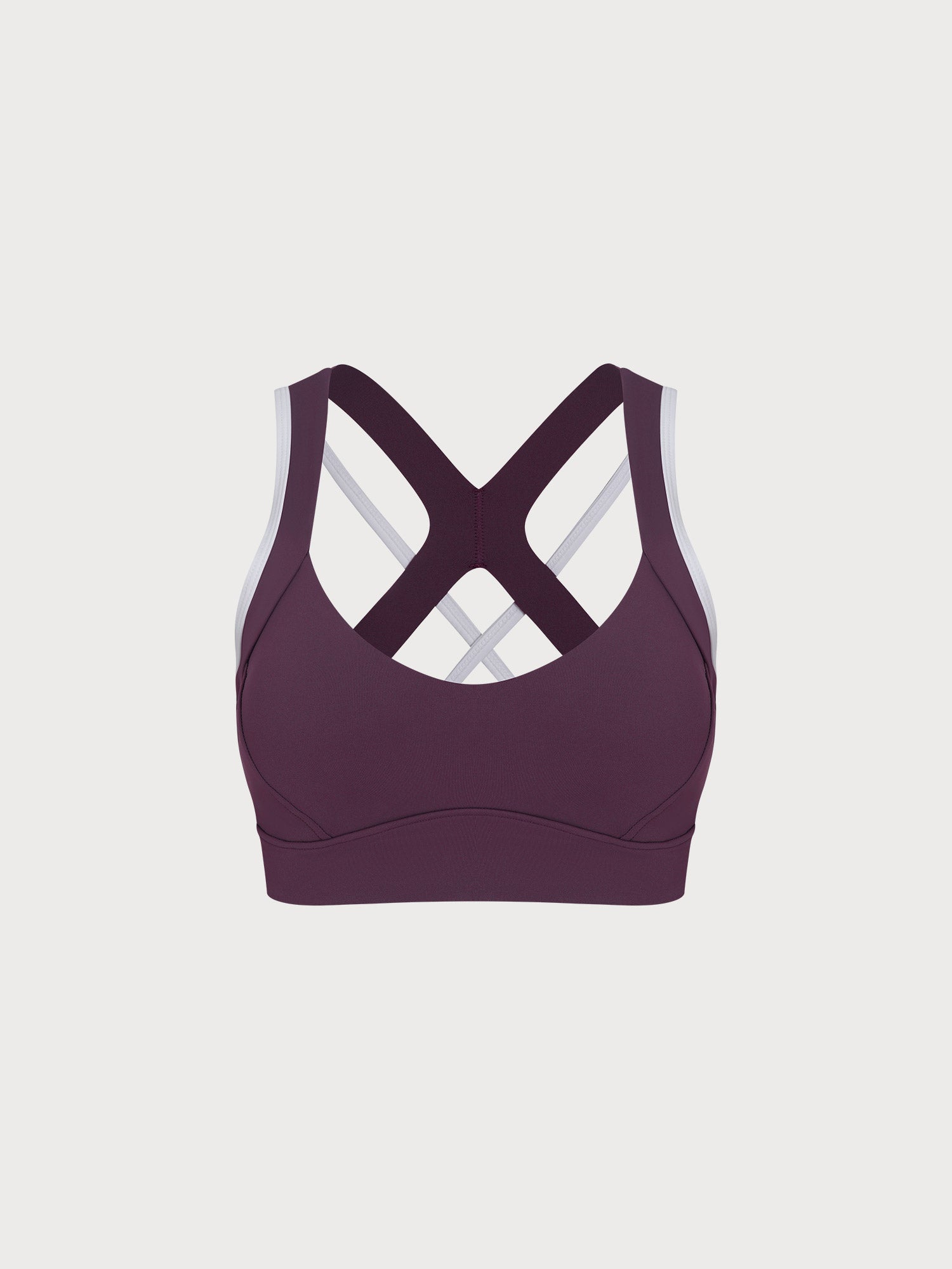 Women Knitted Nylon Yoga Sports Bras Sustainable Yoga Tops - BERLOOK