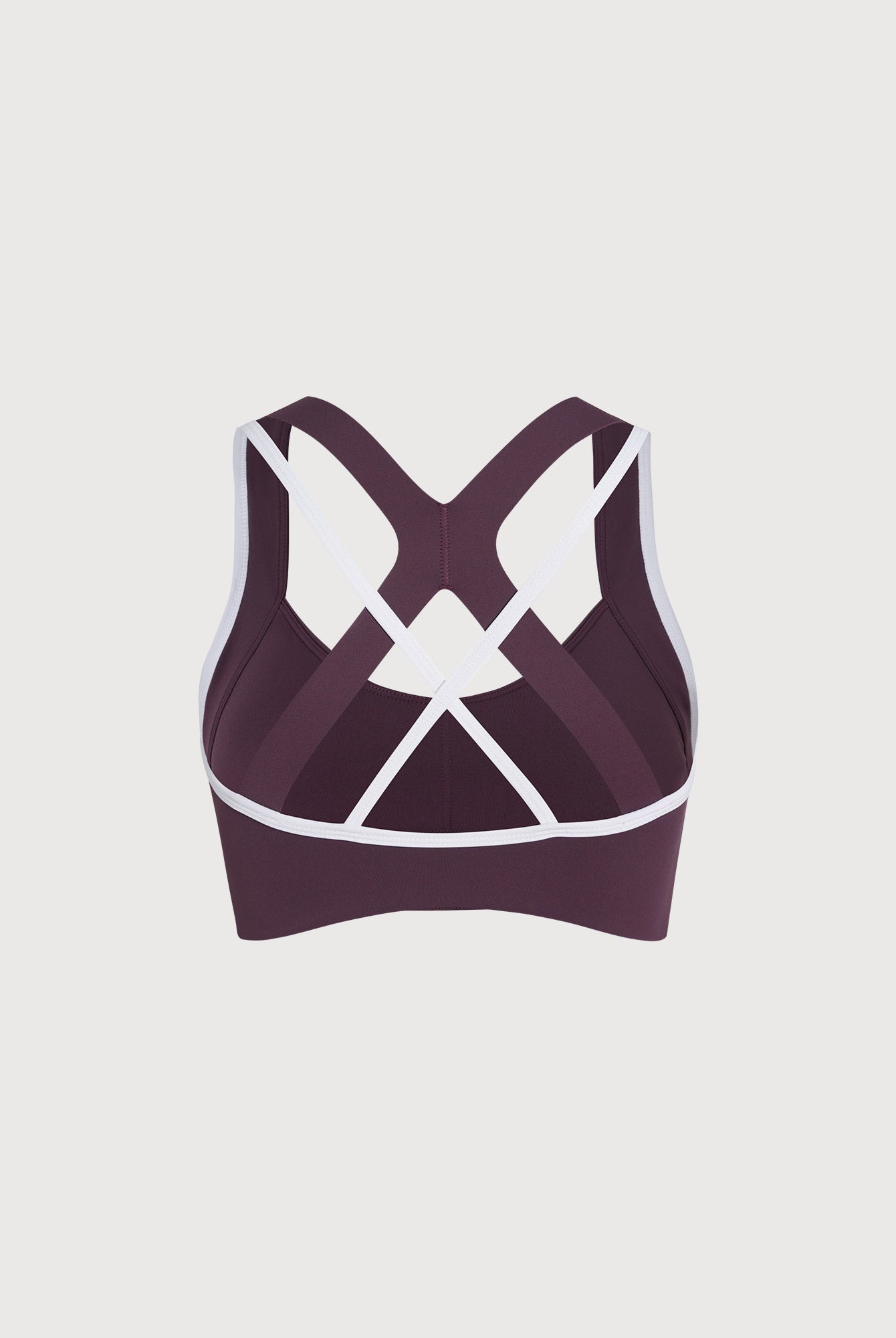 Women Knitted Nylon Yoga Sports Bras Sustainable Yoga Tops - BERLOOK