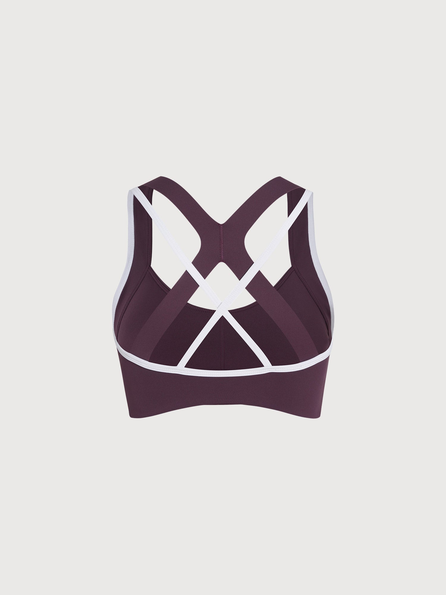 Women Knitted Nylon Yoga Sports Bras Sustainable Yoga Tops - BERLOOK