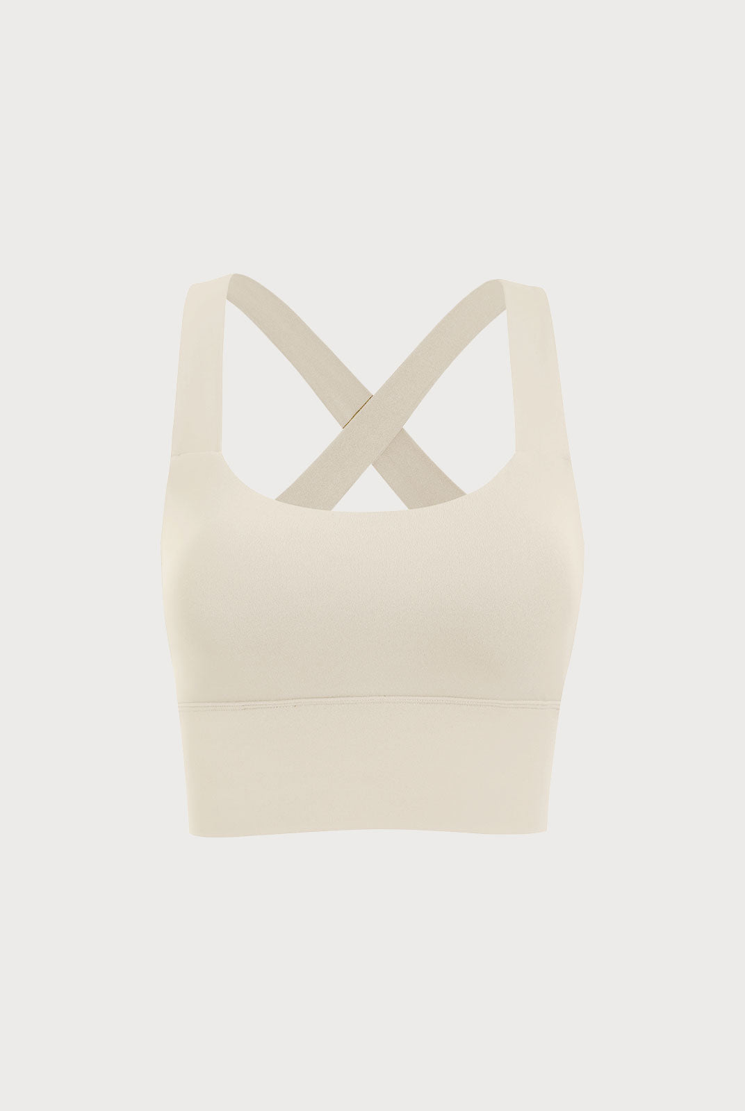Women Knitted Nylon Yoga Sports Bras Sustainable Yoga Tops - BERLOOK