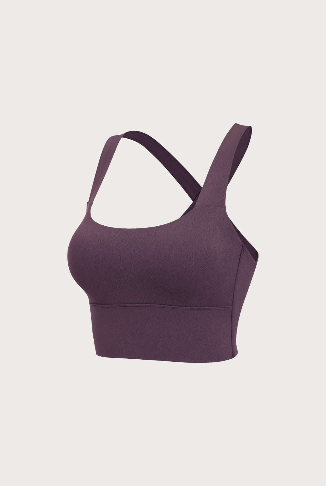Women Knitted Nylon Yoga Sports Bras Sustainable Yoga Tops - BERLOOK