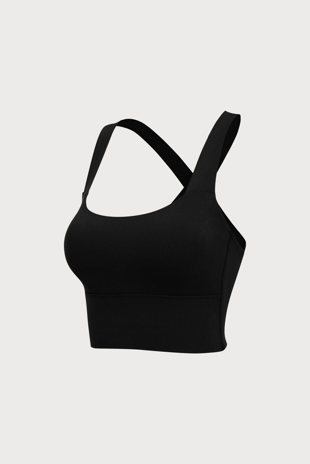 Women Knitted Nylon Yoga Sports Bras Sustainable Yoga Tops - BERLOOK