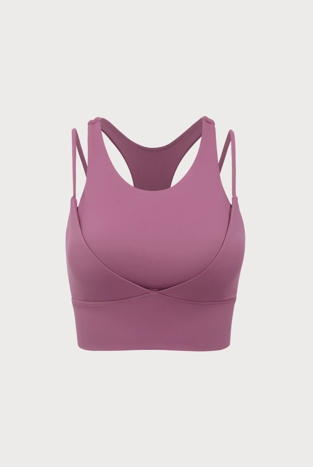 Women Knitted Nylon Yoga Sports Bras Sustainable Yoga Tops - BERLOOK