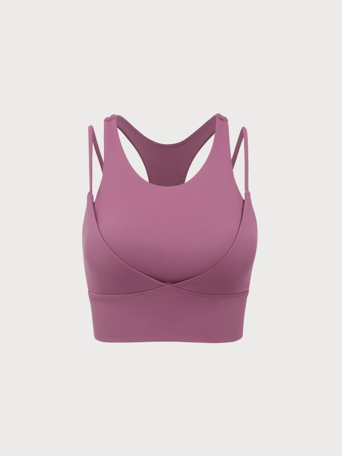 Women Knitted Nylon Yoga Sports Bras Sustainable Yoga Tops - BERLOOK