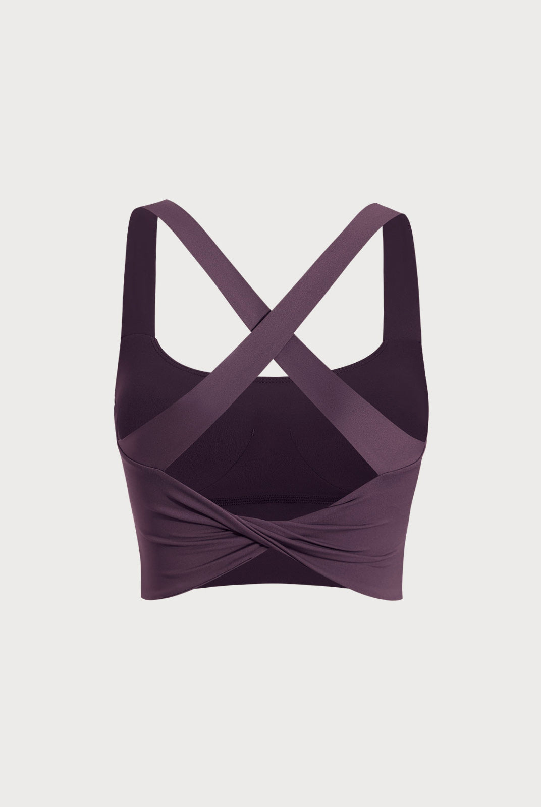 Women Knitted Nylon Yoga Sports Bras Sustainable Yoga Tops - BERLOOK