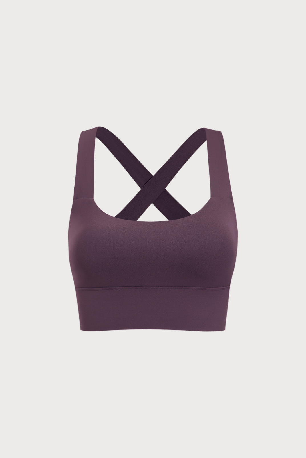 Women Knitted Nylon Yoga Sports Bras Sustainable Yoga Tops - BERLOOK