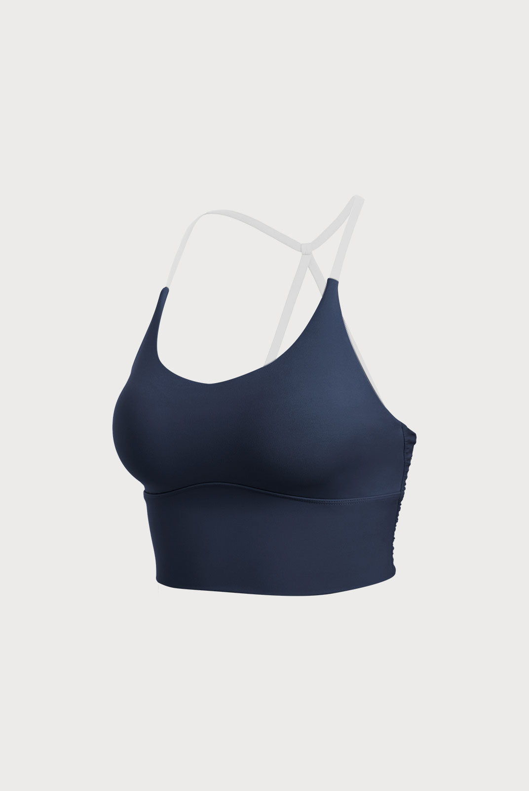 Women Knitted Nylon Yoga Sports Bras Sustainable Yoga Tops - BERLOOK