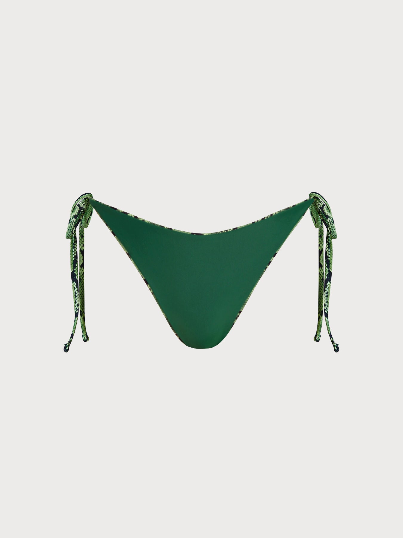 Women Knitted Polyamide Printed Bikini Bottoms Sustainable Bikinis - BERLOOK