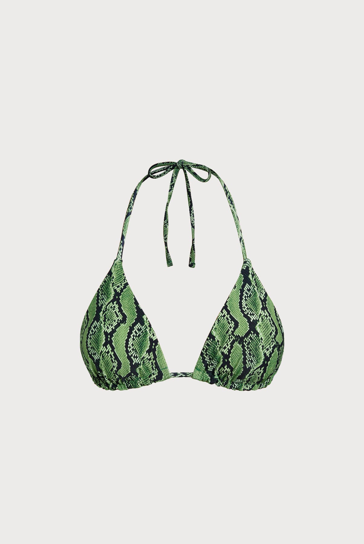 Women Knitted Polyamide Printed Bikini Tops Sustainable Bikinis - BERLOOK