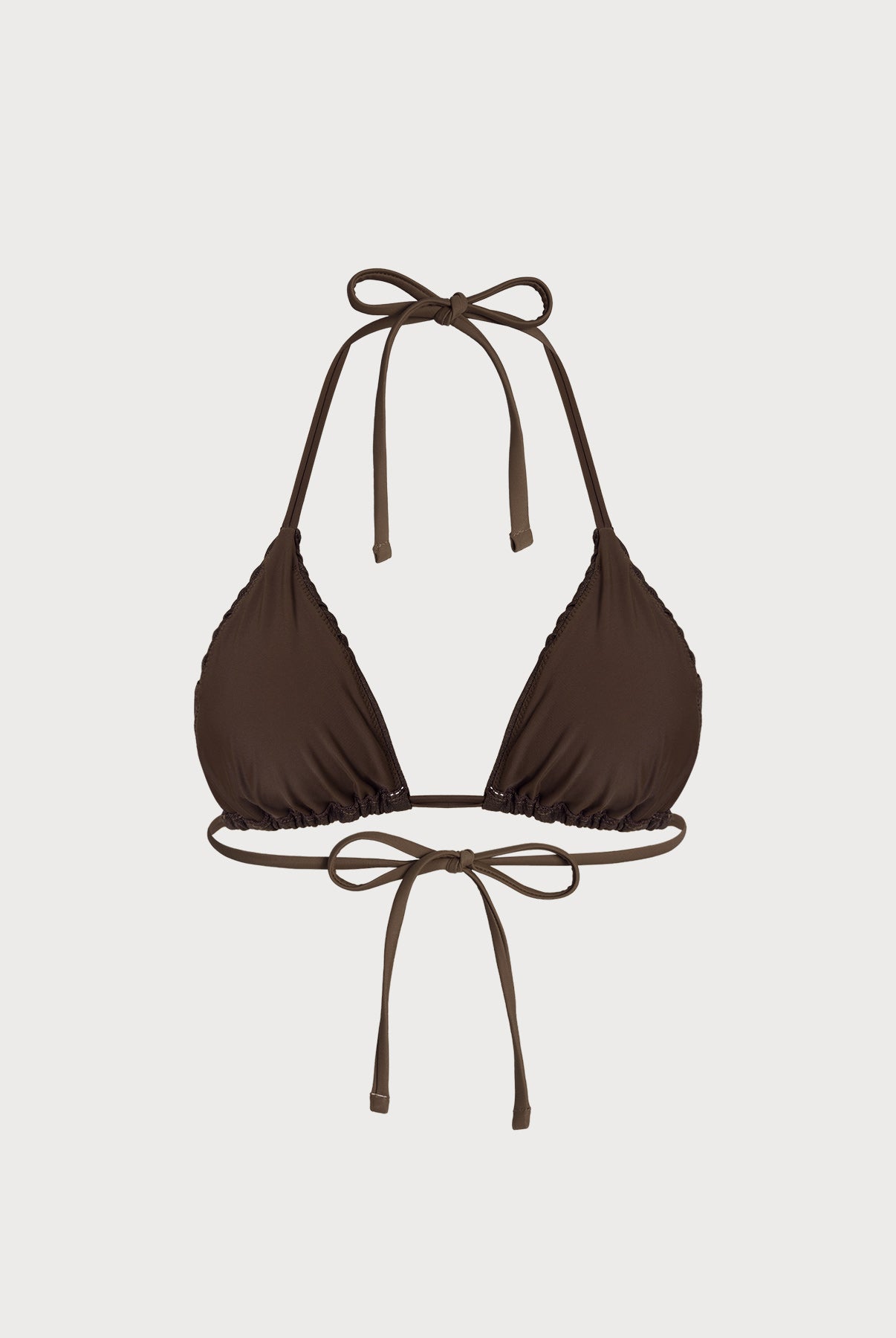 Women Knitted Polyester Bikini Tops Sustainable Bikinis - BERLOOK
