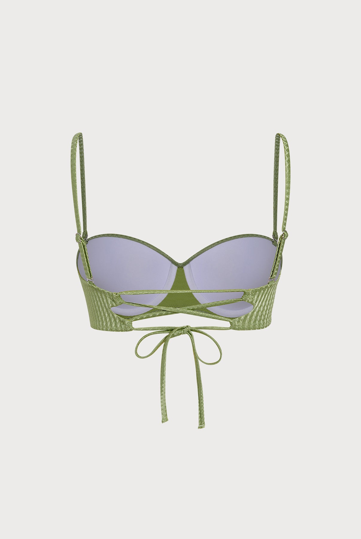 Women Knitted Polyester Bikini Tops Sustainable Bikinis - BERLOOK